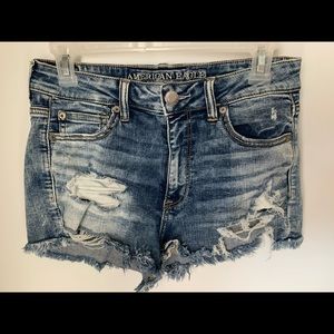 American Eagle Distressed Shorts